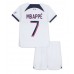 Paris Saint-Germain Kylian Mbappe #7 Babykleding Uitshirt Kinderen 2023-24 Korte Mouwen (+ korte broeken)